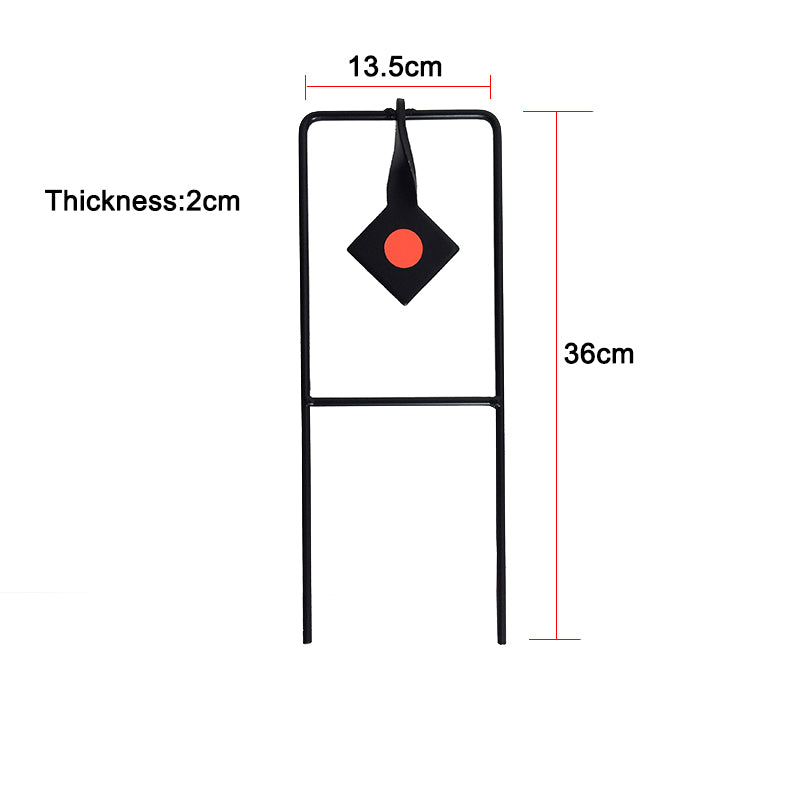 .22 caliber Steel Shooting Spinning Target