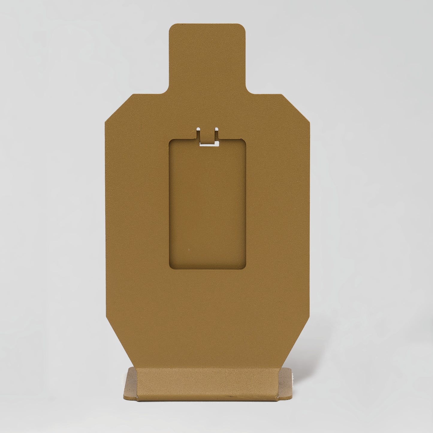 Defensive shooting target BB pellet metal steel target