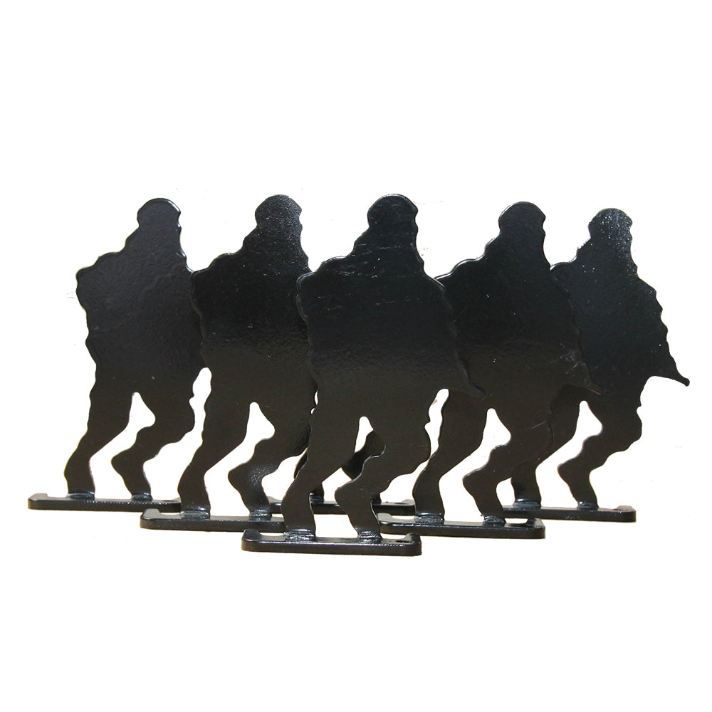 Soldier Silhouette Knockover Shooting Steel Targets