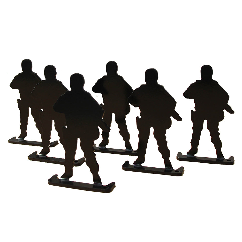 Soldier Silhouette Knockover Shooting Steel Targets