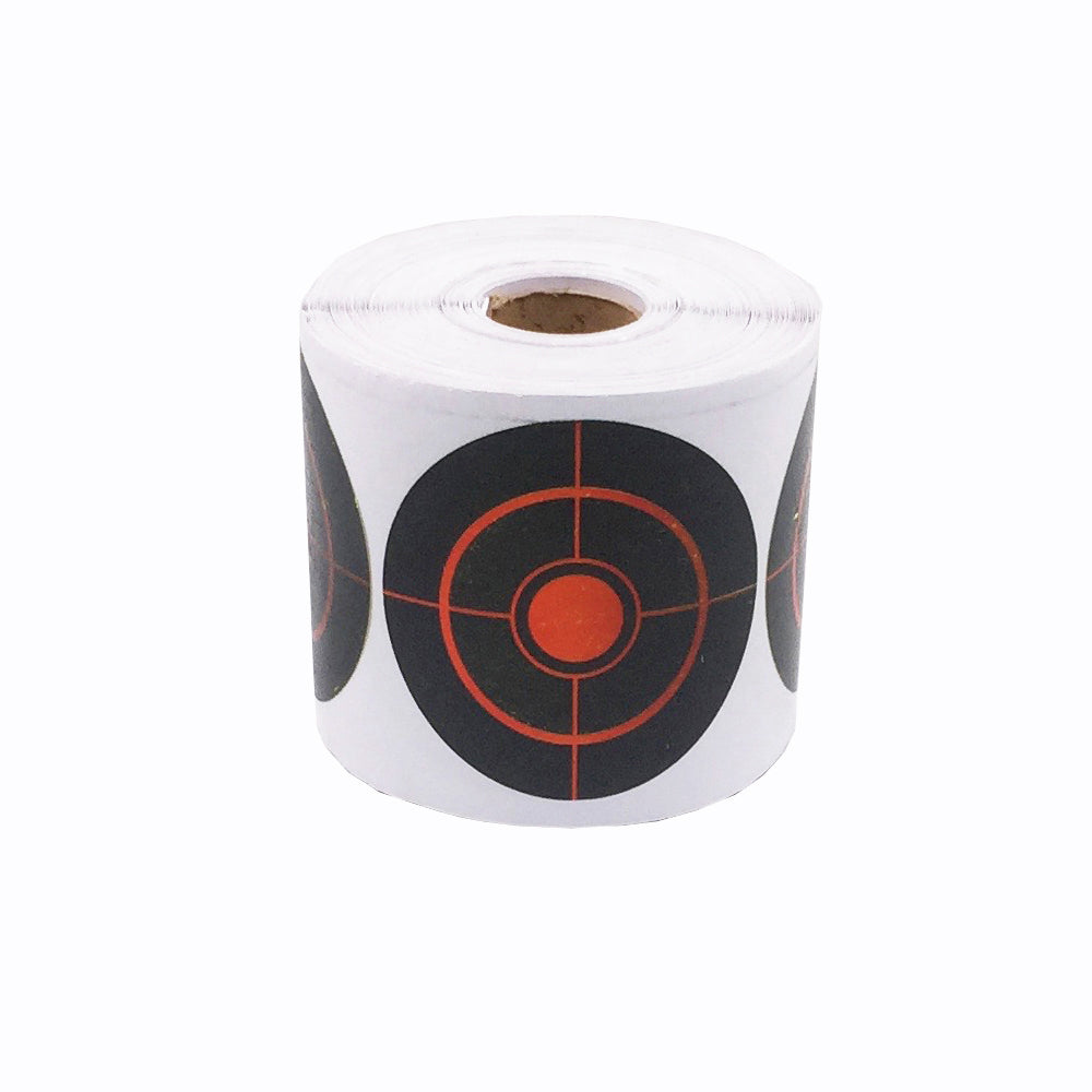 3inch Round Splash Yellow Stickers Patch Splatter Adhesive Paper Target Shooting