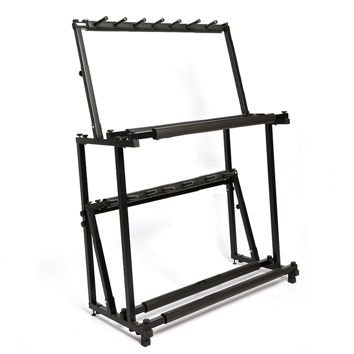 Double Layer 14 Seats Hunting Tactical Gun Smith Rest Display Stand Holder Rack