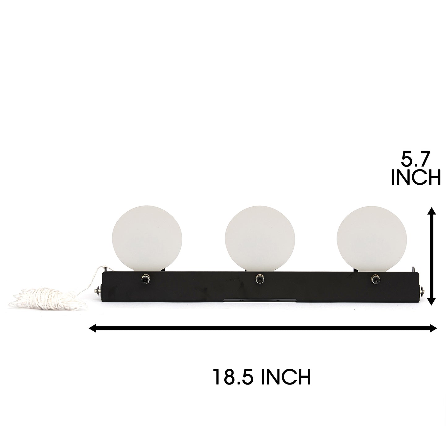 Triple-4 Plate Rack Cord Reset Airsoft Steel Shooting Targets