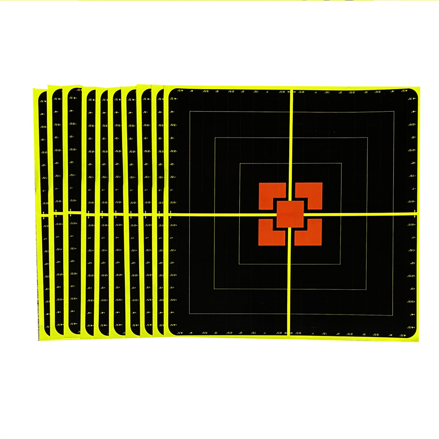 10 Inch "Stick & Splatter" Reactive Splatterburst Target Shooting Self Adhesive BB Pellets Paper Shooting Targets