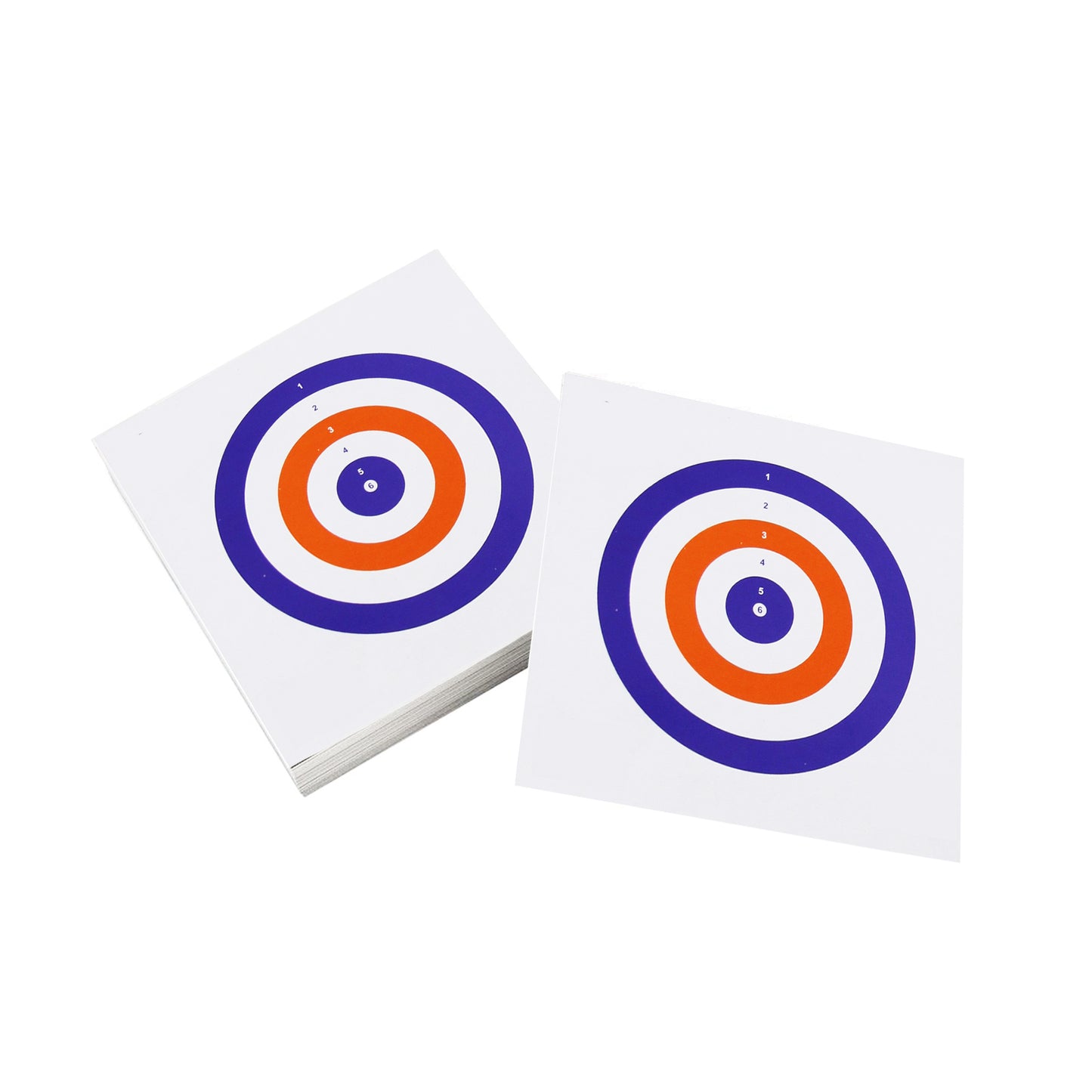 14*14cm 100pcs/bag Blue Non Adhesive Cone Trap Cardboard Paper Shooting Targets