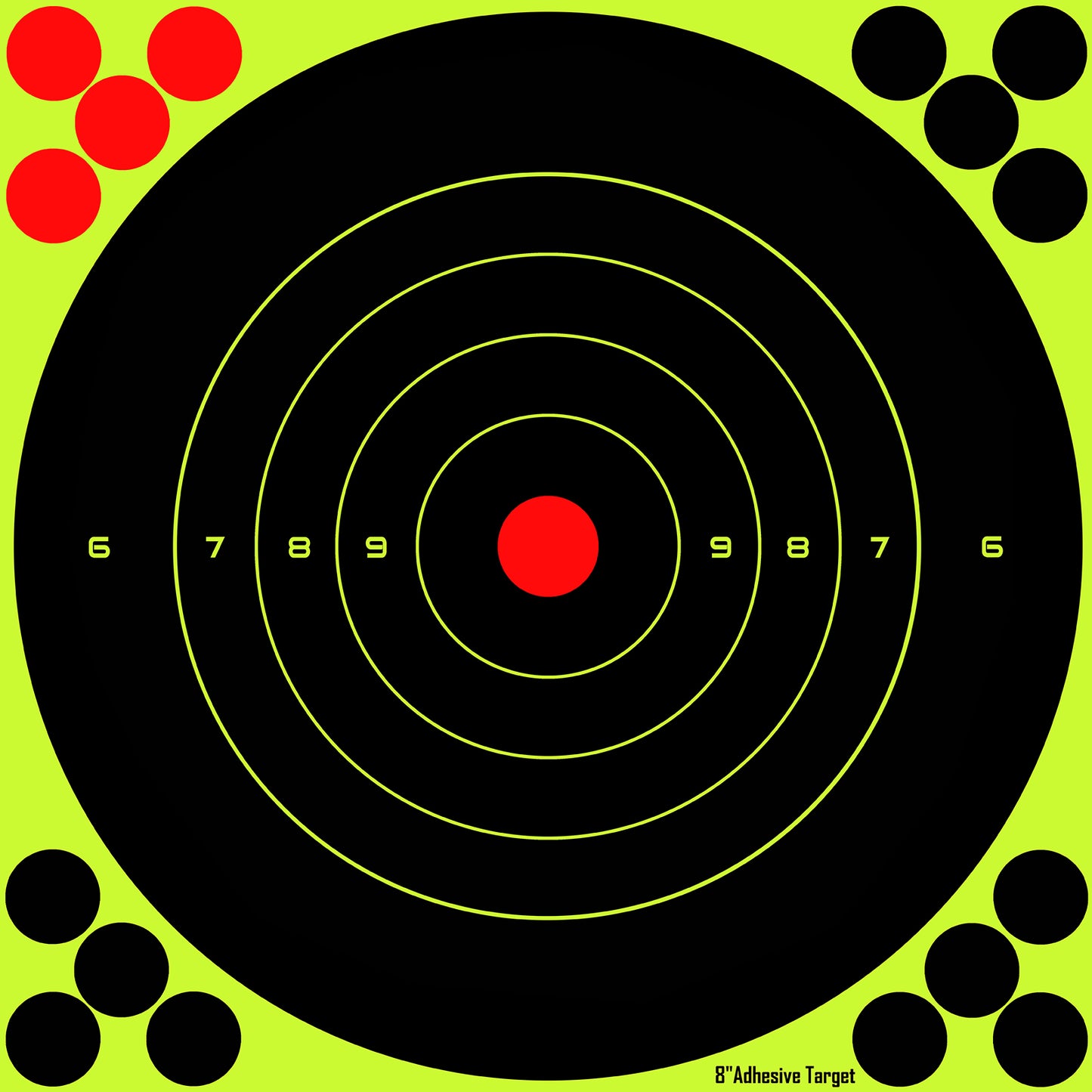 Shooting Paper Target 8inch Splatter Self Adhesive Splattering Target Splatterburst Targets Paper