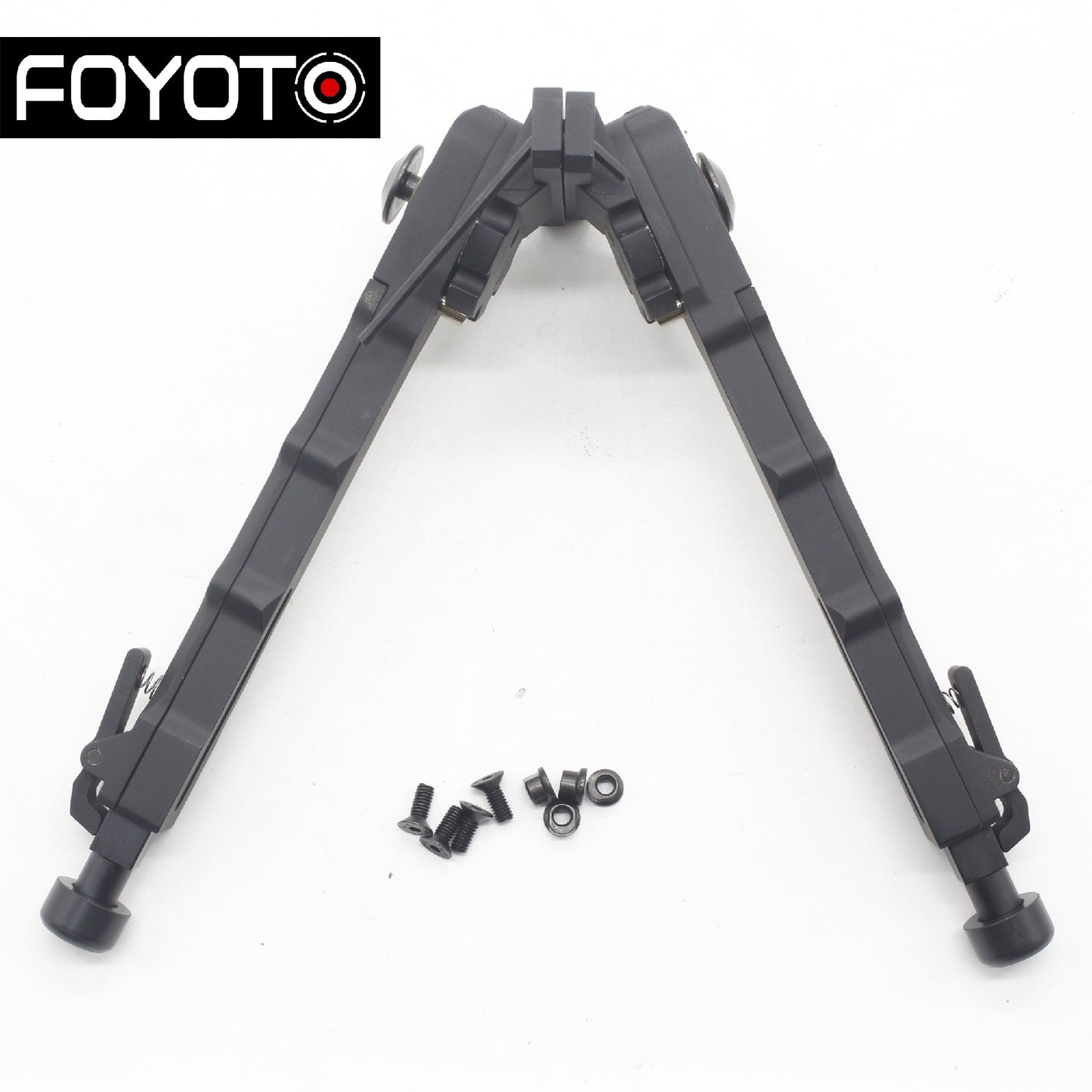 V9 Flat head-Split tripod-keymod Metal Tactical Stand Adjustable And Lockable Legs Split Tactical Tripod