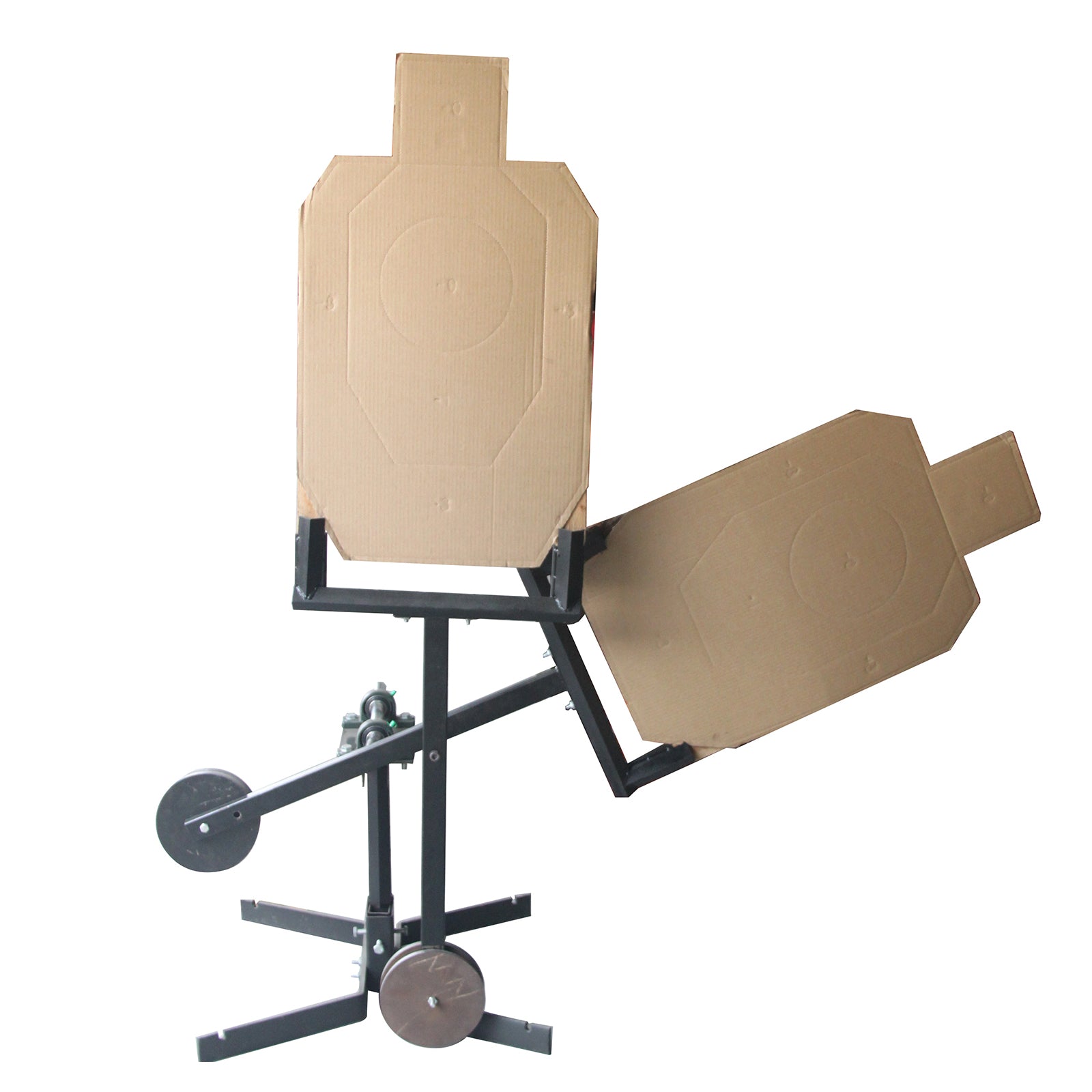 KNINE OUTDOORS Shooting Target Stand For Outdoors, Durable Paper Target Holder With Stable