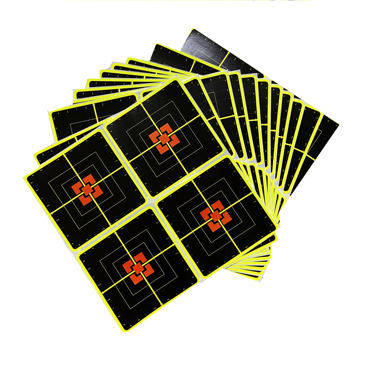 10 Inch "Stick & Splatter" Reactive Splatterburst Target Shooting Self Adhesive BB Pellets Paper Shooting Targets