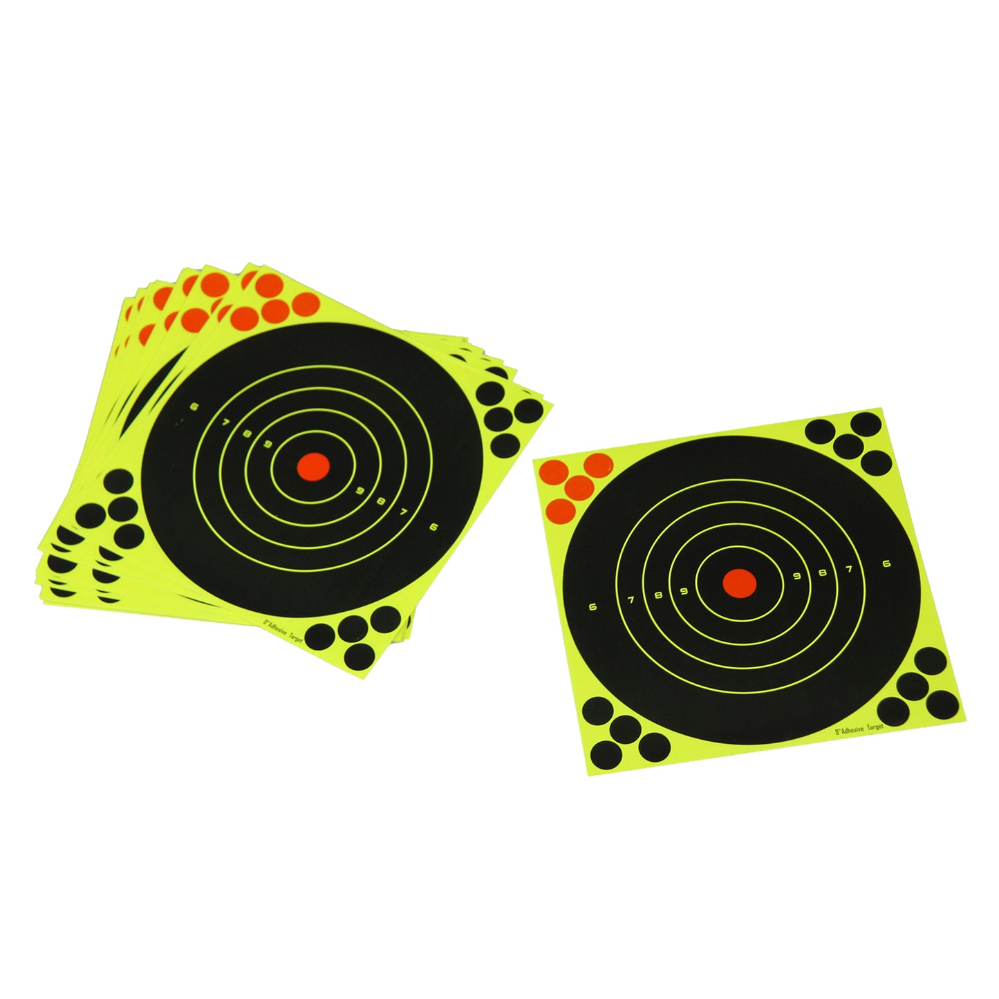 Shooting Paper Target 8inch Splatter Self Adhesive Splattering Target Splatterburst Targets Paper