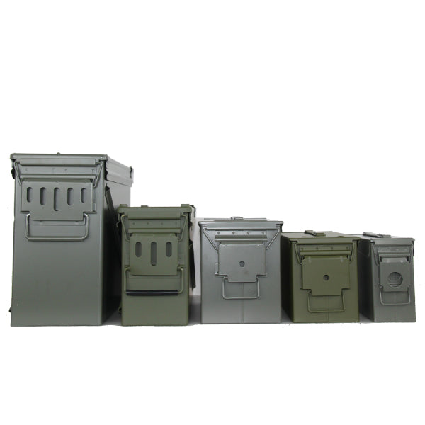 .30 Cal Waterproof Ammo Can Bullet Metal Storage Box