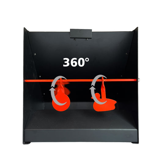 For .22LR Pellets Catcher Steel Paper Shooting Target