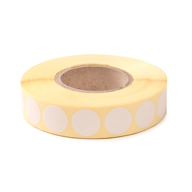 19mm 2000pcs/roll White/black/brown Kraft Round Labels Paper Shooting Target Stickers Patches Adhesive Pasters
