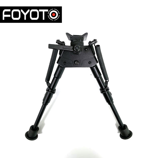 60 degree Rotate head with wrench Tactical Rifle Solid Base Pivot Traverse Adjustable Notched Legs Tripod for Shooting Hunting