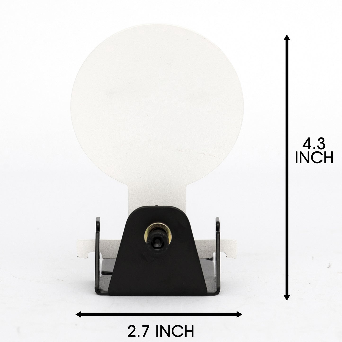 BB Pellet Airsoft Guns Steel Shooting Target Falling Plate 3-inch (7.6 Cm) Knock Down Reset By Hand