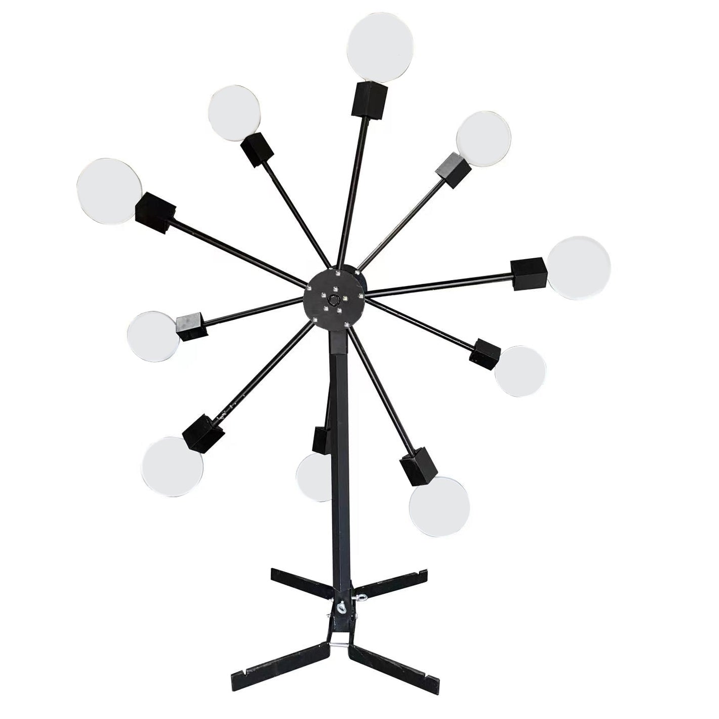 AR500 Double-layer Rotating Ferris Wheel Challenge Shooting Targets