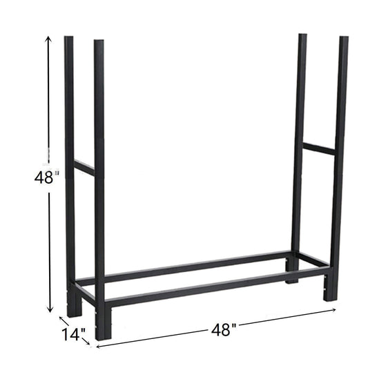 Square Simple Style Firewood Storage Rack
