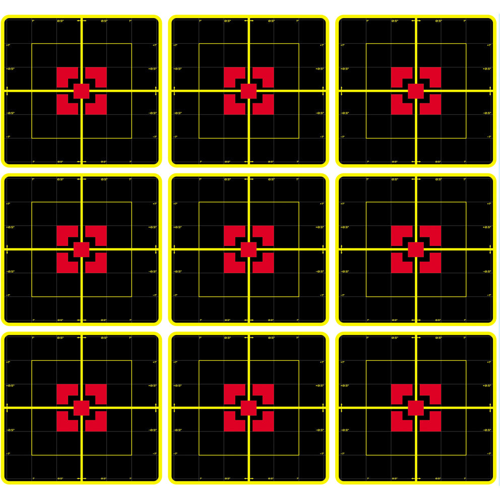 10 Inch "Stick & Splatter" Reactive Splatterburst Target Shooting Self Adhesive BB Pellets Paper Shooting Targets