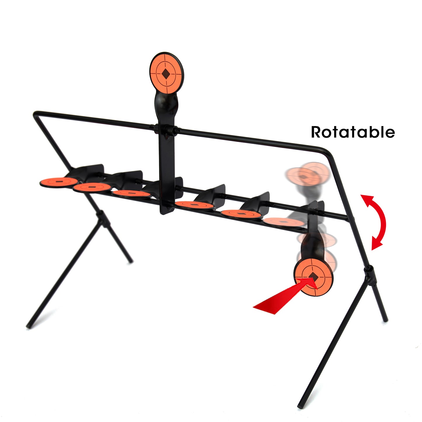 Metal Spinner 6+1 Resetting Airgun Shooting Targets