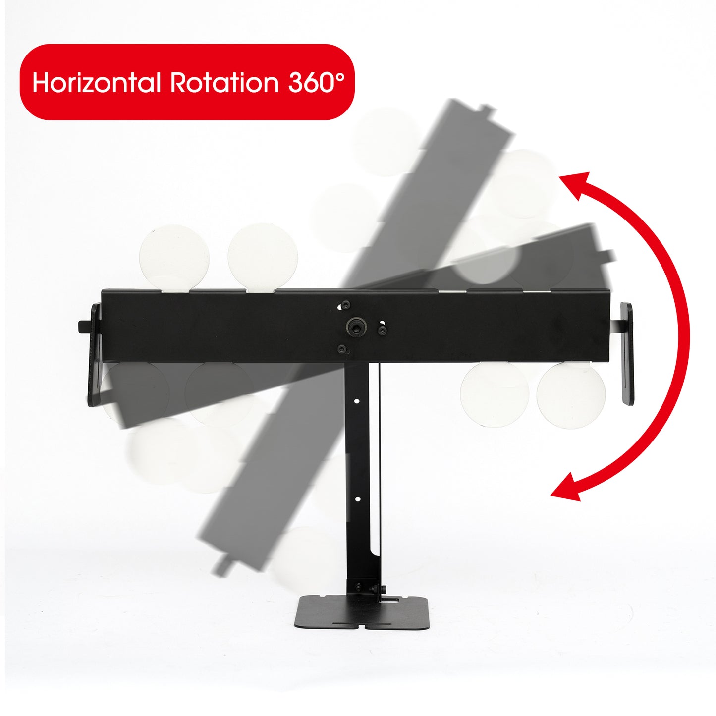Patented Rotating plastic BB Pellets Guns metal shooting targets shot drop down