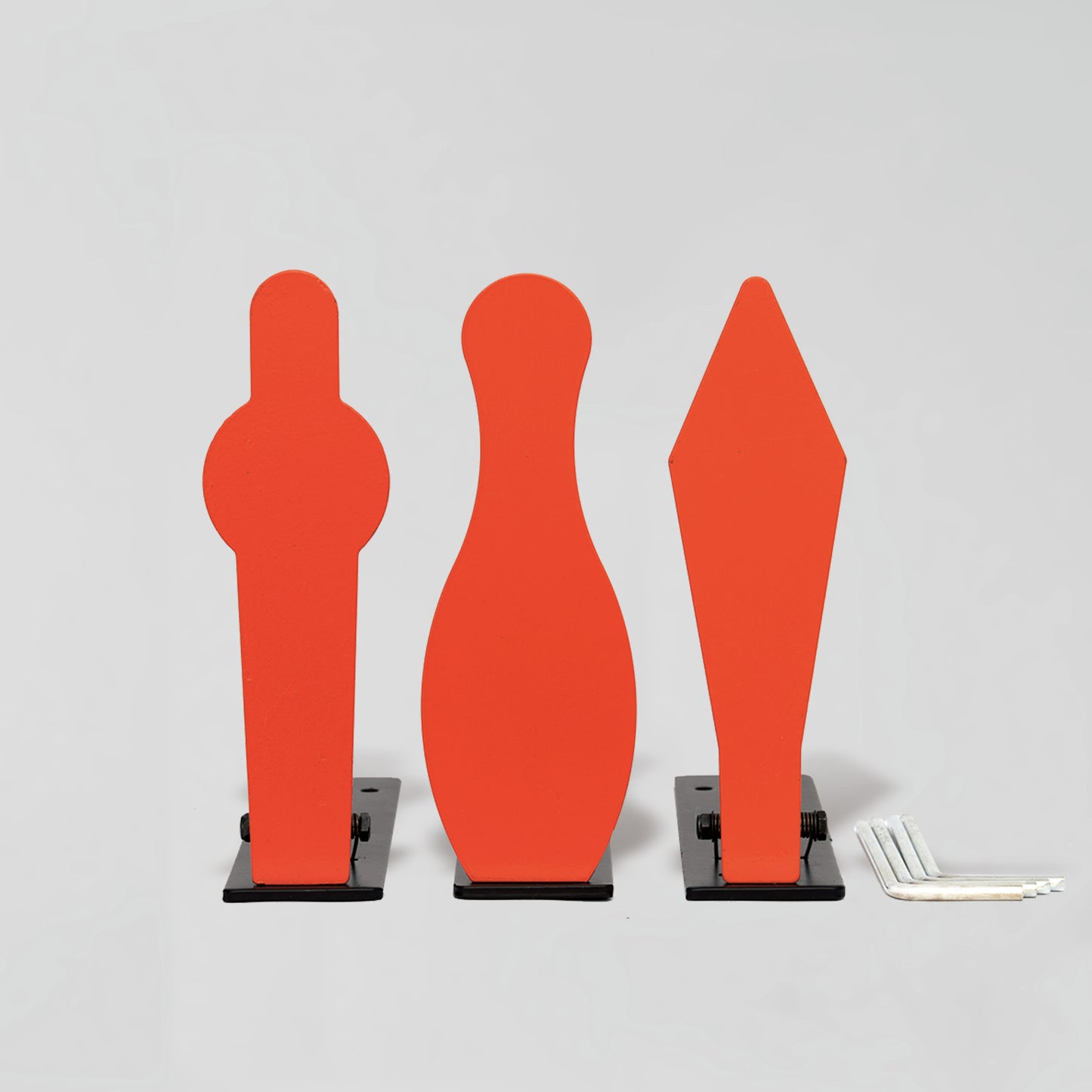 For .22LR IPSC Pop Up Airgun Steel Target