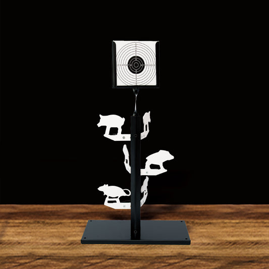 Dueling Tree Airgun Reset Shooting Steel Target