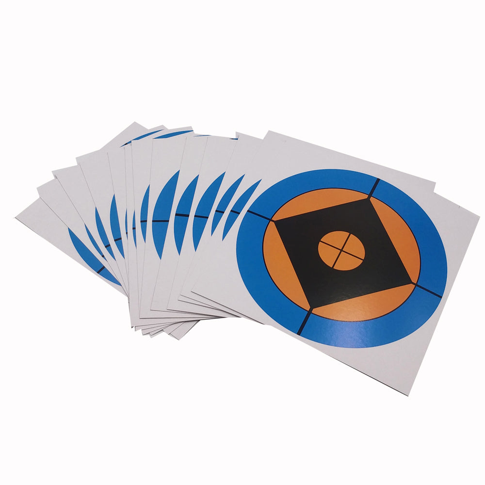 14*14cm 100pcs/bag Non adhesive Cone Trap Cardboard practise paper shooting targets