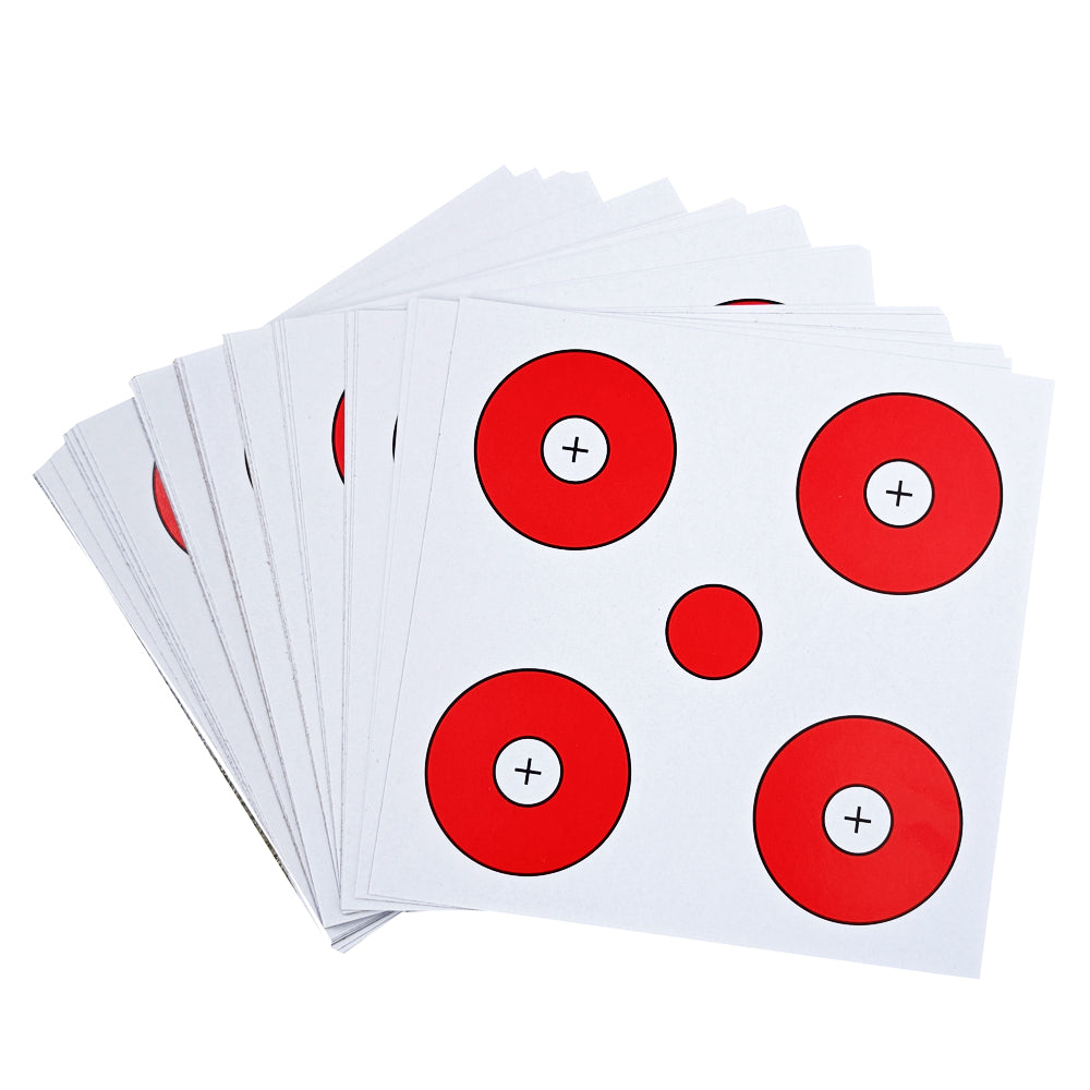 14*14cm 100pcs/bag Non adhesive Cone Trap Cardboard practise paper shooting targets