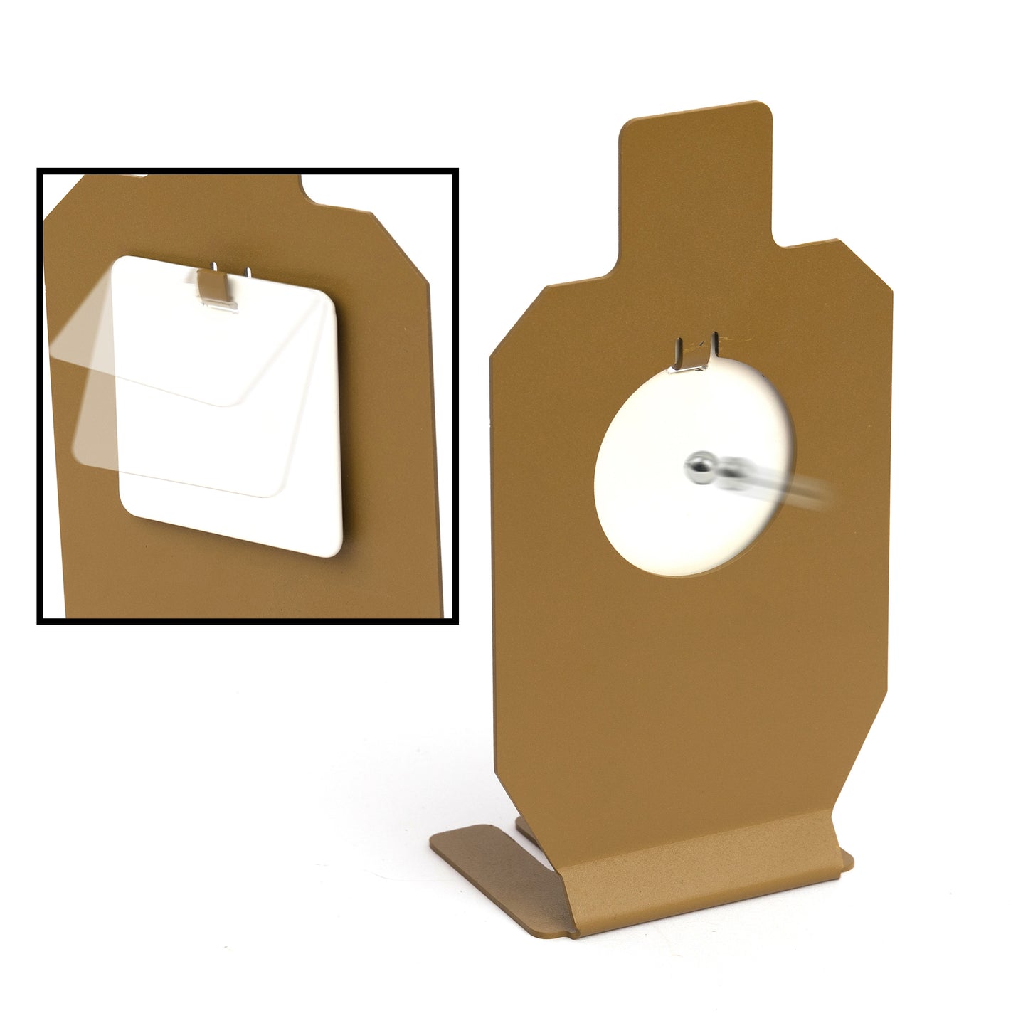 The Defensive Target BB Pellet Airsoft Metal Target