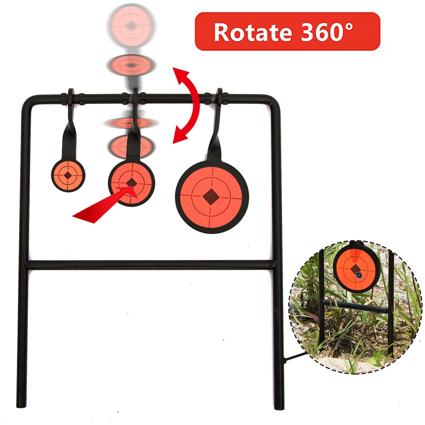 3 Styles Shooting Spinner Target
