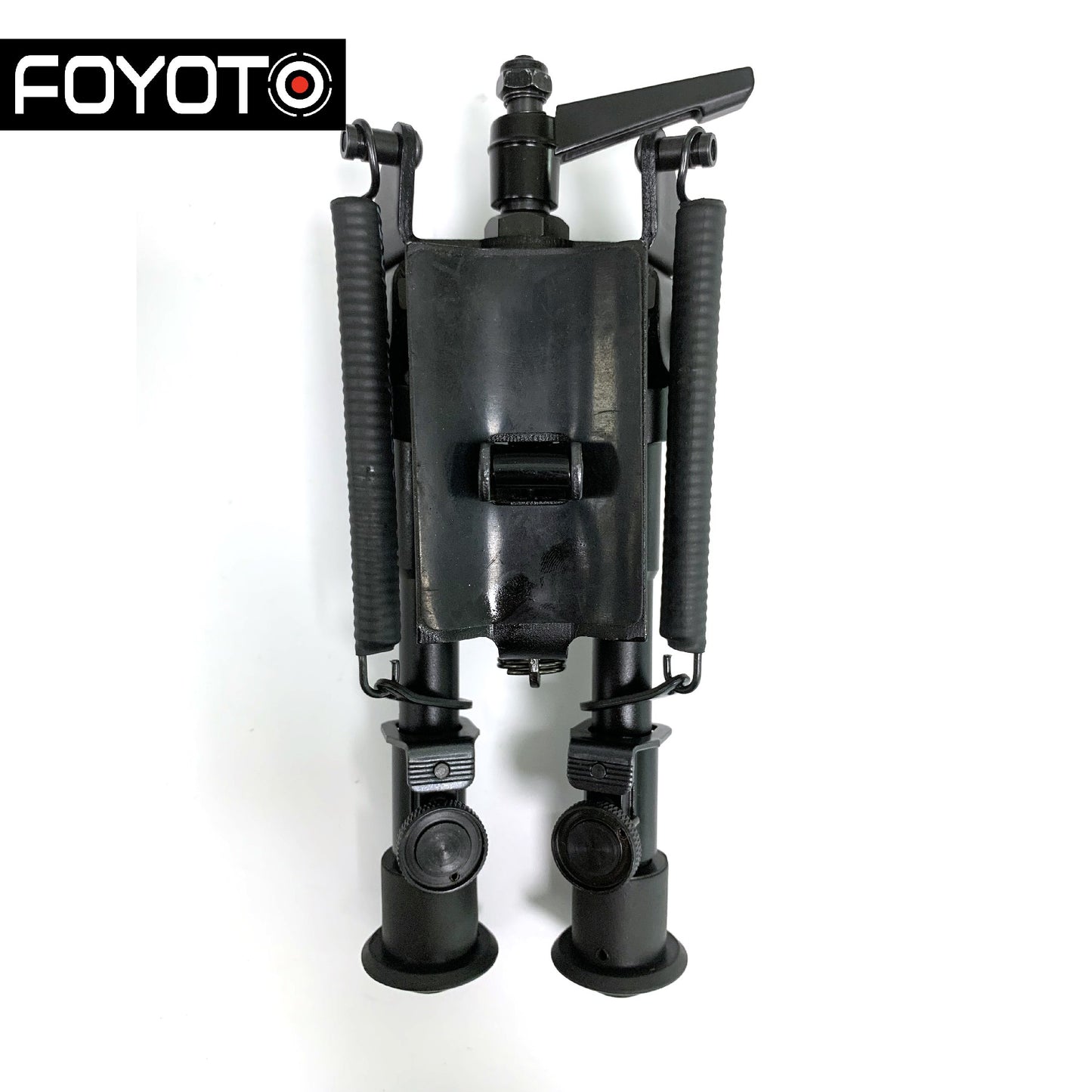 60 degree Rotate head with wrench Tactical Rifle Solid Base Pivot Traverse Adjustable Notched Legs Tripod for Shooting Hunting