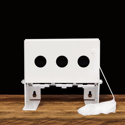 3 Holes Cord Reset Shooting Game Steel Target Metal Target