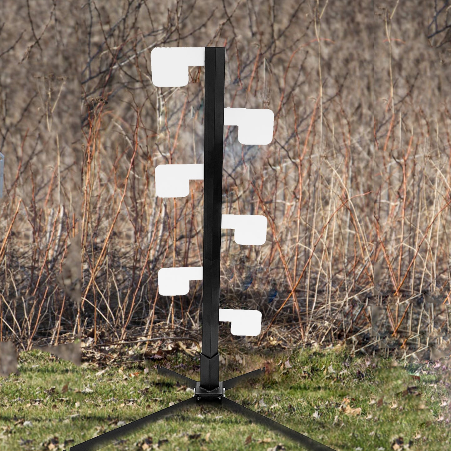 AR500 Dueling Tree Steel Target Gong Shooting Targets Stand Set