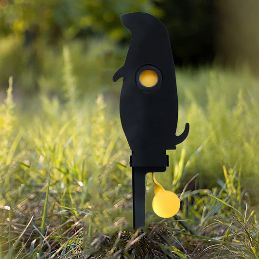 Outdoor Field Plug In The Ground Knockdown Reset Gun Shooting Targets