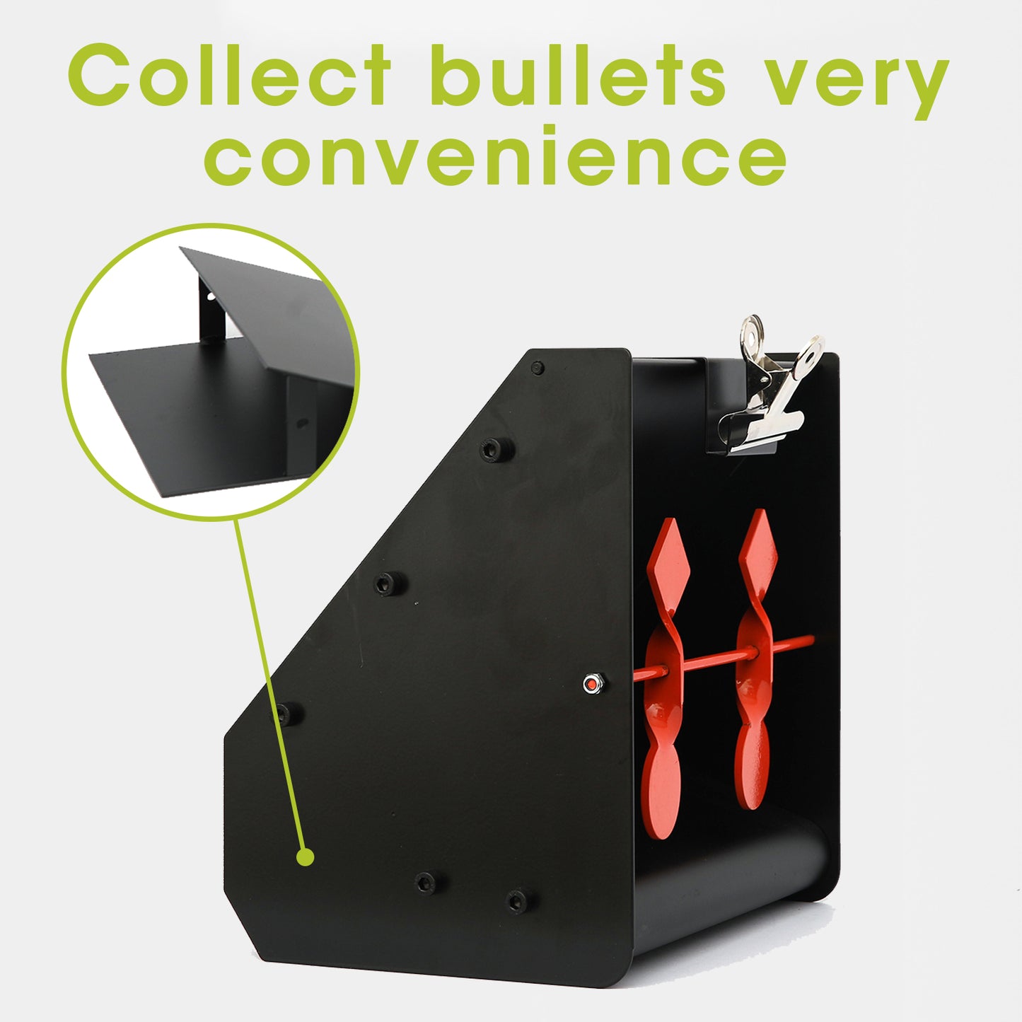 Steel Target Bullet Box Shooting Target Pellet Trap