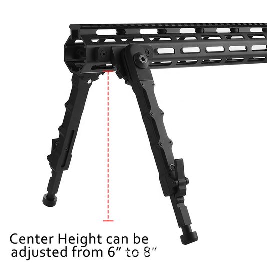 V9 Flat head-Split tripod-M-LOK Tactica Bipod Tripod Split Tactical Stand Adjustable and Lockable Legs Hunting Accessories