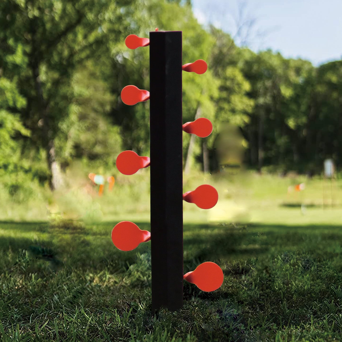 Thickness 3mm/5mm Steel shooting Targets Dueling Tree Metal Paddles for 22LR