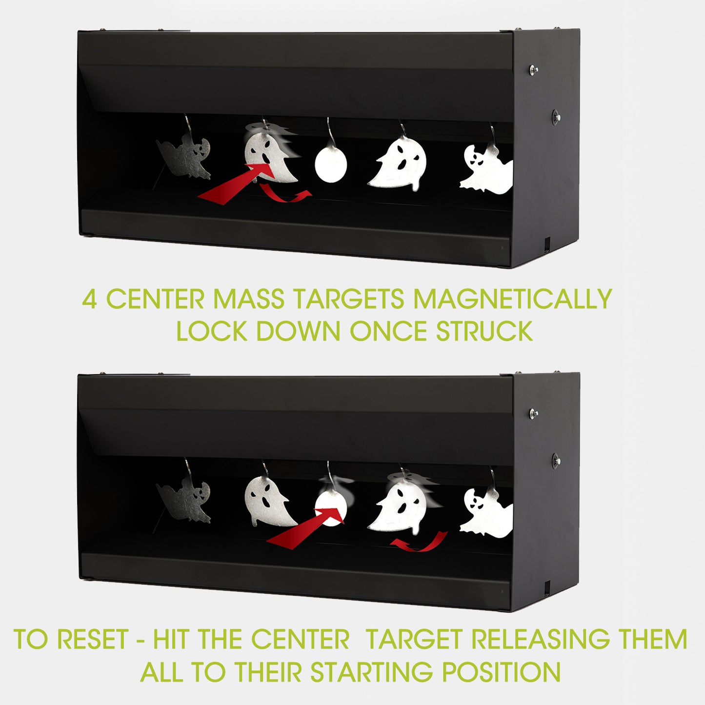 Magnetic Steel Pellet Trap Metal Shooting Target