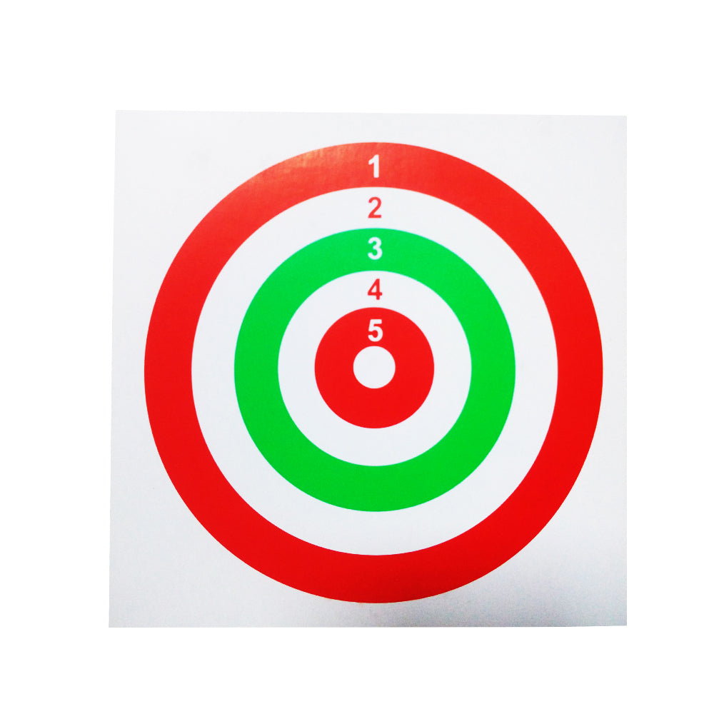 14*14cm 100pcs/bag Multicolor Non Adhesive Cone Trap Cardboard Paper Shooting Targets