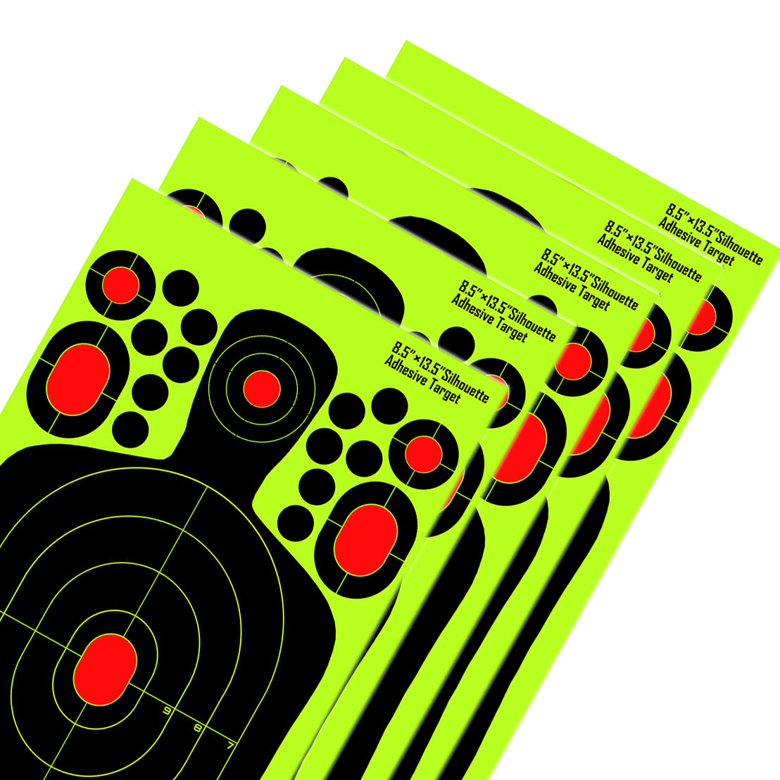 Outdoor Practise Human Silhouette Adhesive Splatterburs Targets Paper Sputtering Airgun Archery Shooting
