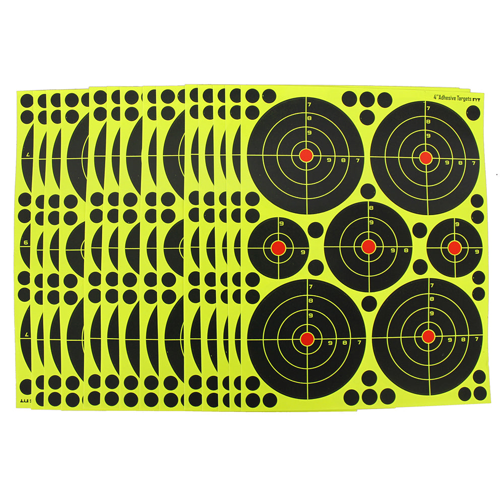 Hunting Practice Adhesive Splatterburst Target Reactive Splatter Target Paper Shooting Target