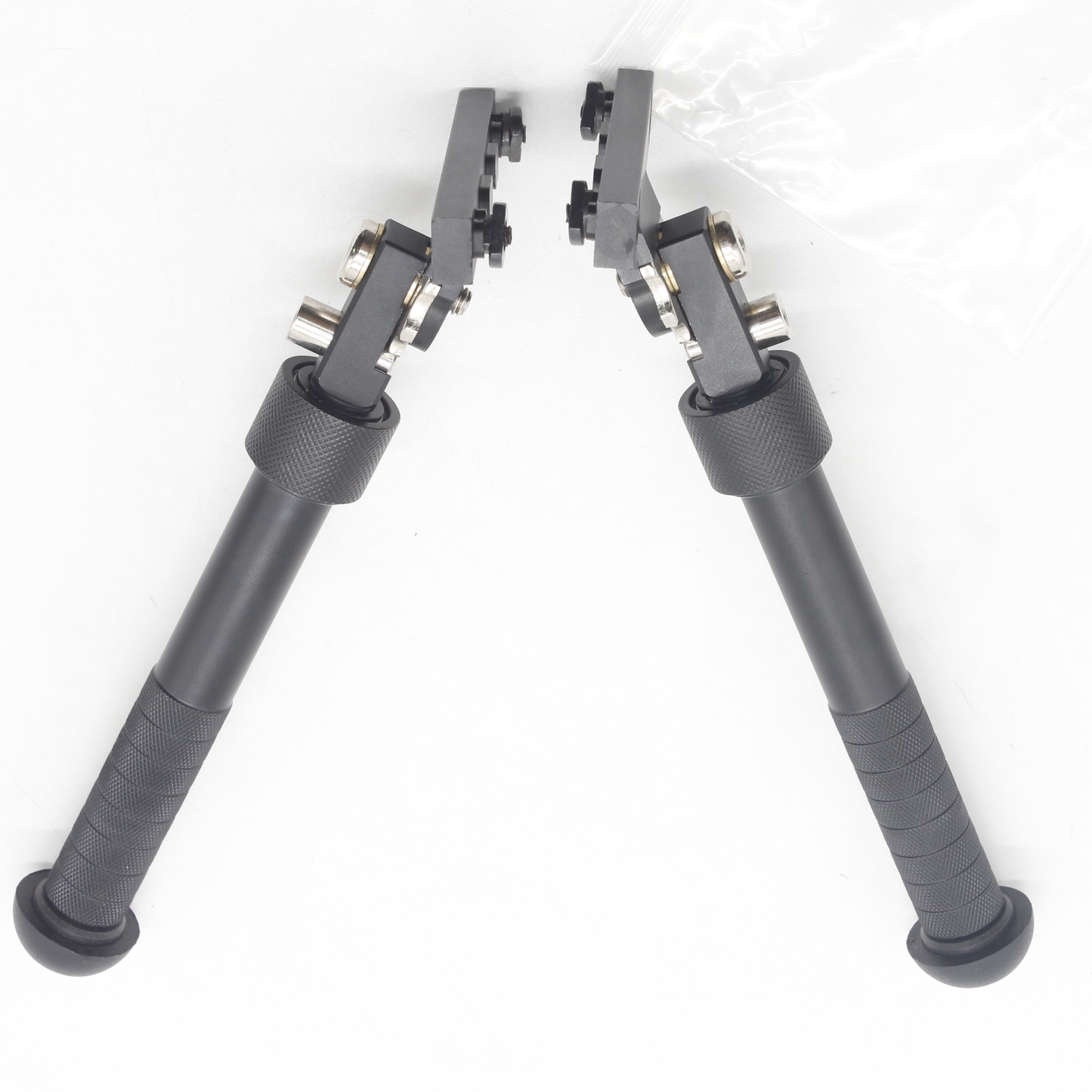 V8 Mlok Split Tactical Gun Tripod with Rail Mount Adapter Adjustable Length Shooting Stand Hunting Accessories