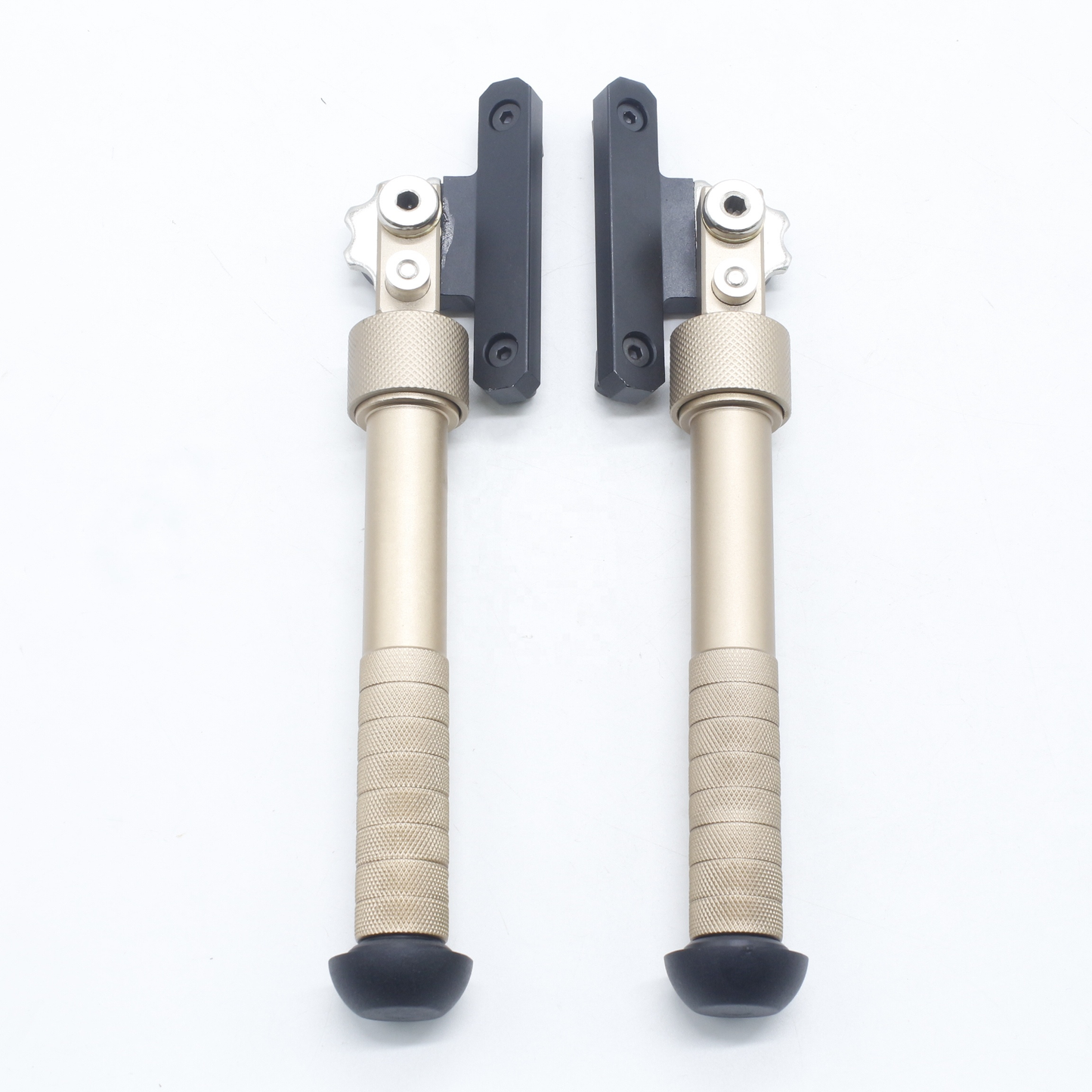 V8 Mlok Split Tactical Gun Tripod with Rail Mount Adapter Adjustable Length Shooting Stand Hunting Accessories