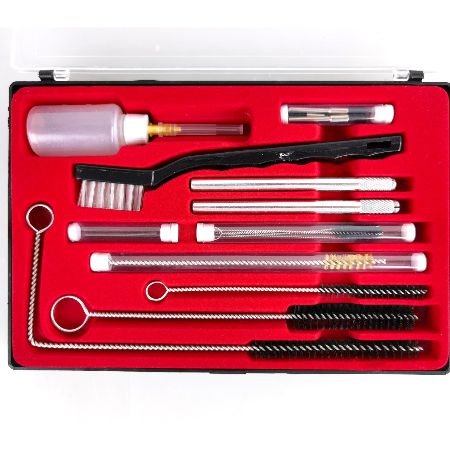22 Pcs Airsoft Gun Clean Wire Nylon Brush Combo Tool Tattoo Paint Airbrush Brush Cleaning Kit