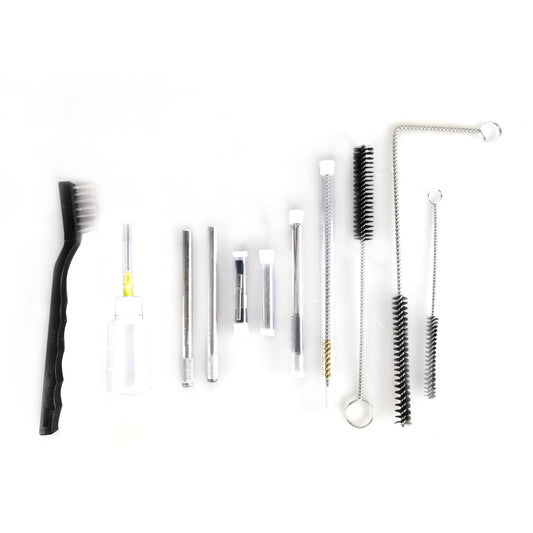 22 Pcs Airsoft Gun Clean Wire Nylon Brush Combo Tool Tattoo Paint Airbrush Brush Cleaning Kit