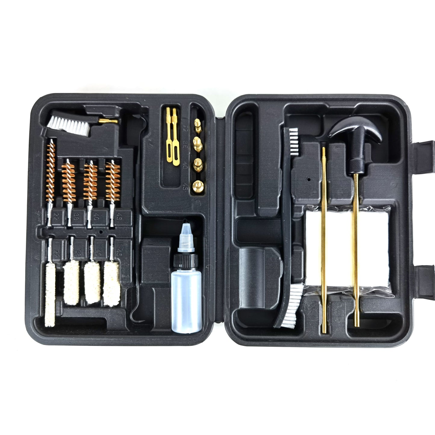 Gun Barrel Brush Tool Cleaning Kit Pipe Unclog Barrel Maintenance Kit (small black box)