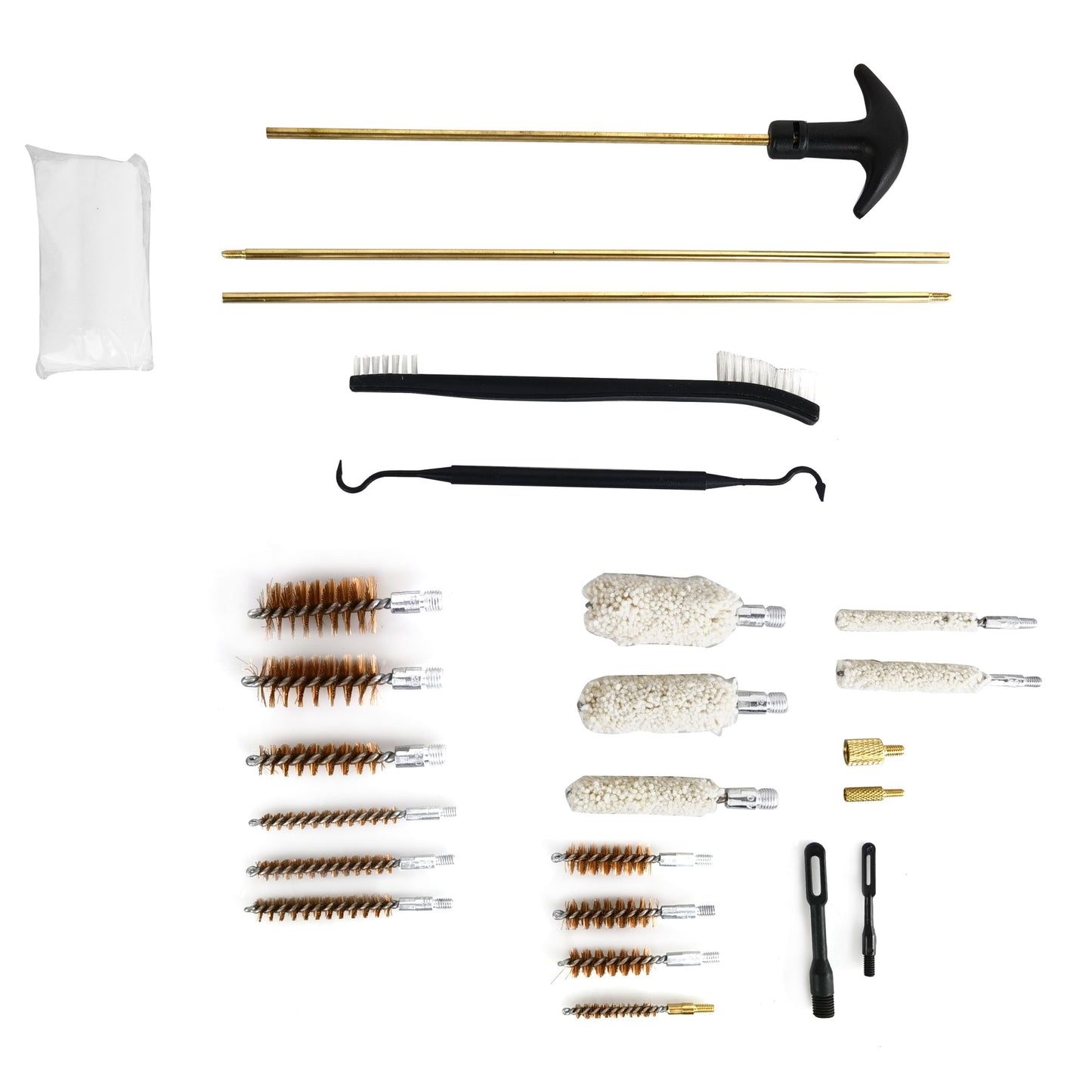 Aluminum Alloy Box Gun Cleaner Tube Brush Cleaning Kit