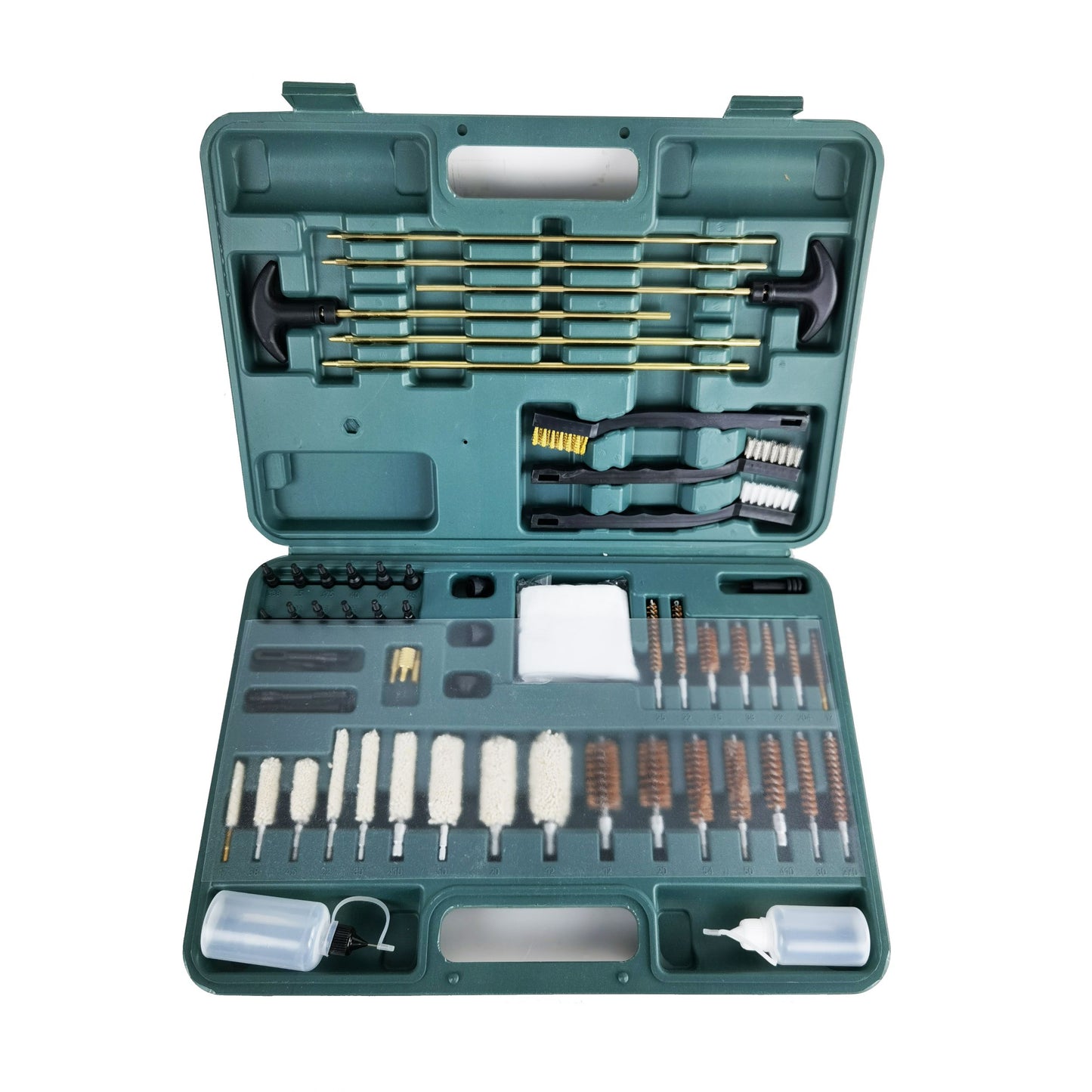 62pcs Universal Gun Cleaning Kit Gun Barrel Maintenance Box