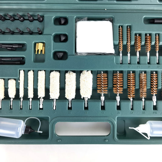 62pcs Universal Gun Cleaning Kit Gun Barrel Maintenance Box