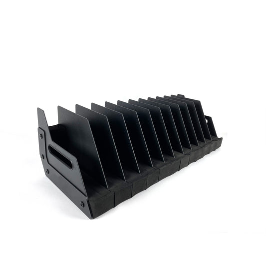12 Pistol Handgun Rack Display Stand